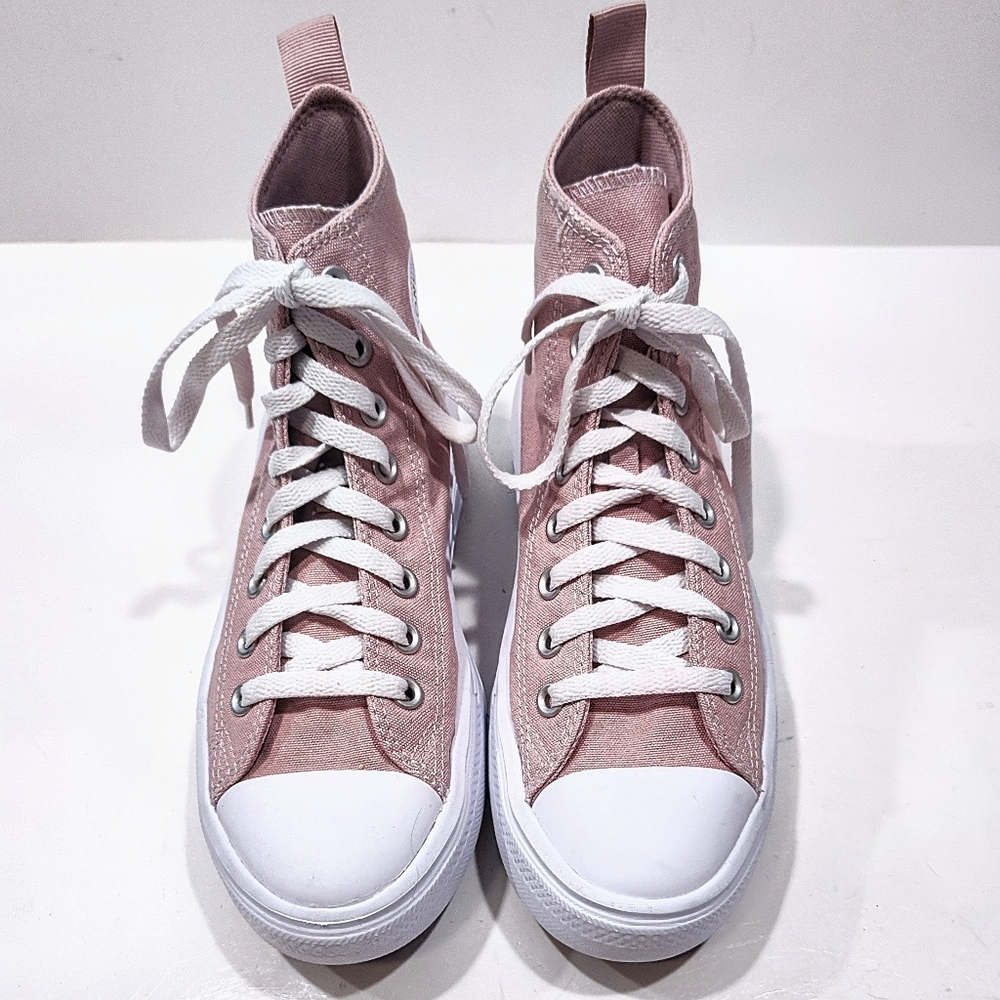 Converse Chuck Taylor All Star Move Kid 6 Wmn 7.5-8 Pink Platform Hi Top A08745C